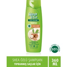 Wash & Go Shea Özlü Şampuan 360 ml