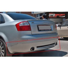OtoSport Audi A4 B6 Arka Tampon Eki Fiberglass Boyasız