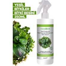 Cosmeqplants Yeşil Coşturan Bitki Besini 250 ml Sprey Sıvı Solucan Besini