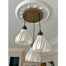 Limon 3Design Laura 3lü Sarkıt Avize Modern, Mutfak Yatak Odası Salon Avize