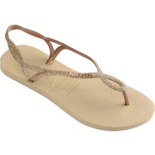 Havaianas Luna Premium Iı Sand Grey  Kadın Gold Terlik
