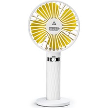 SZYKD S8 Taşınabilir Sessiz El Hd Masaüstü Ectric Fan Beyaz (Yurt Dışından)