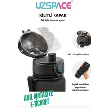 Uzspace 650 ml Yeni Koleksyion Tritan Su Matarası