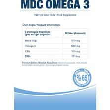 MDC Omega 3 30 Kapsül