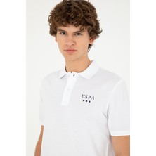 U.S. Polo Assn. Erkek Beyaz Tişört 50288504-VR013