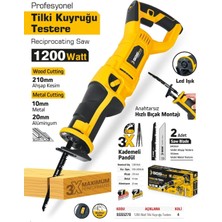 Sgs Plus SGS5270 -1200 W Elektrikli Tilki Kuyruğu Testere Makinesi