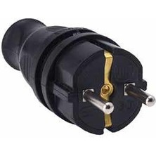 Schneider Bylion Kaucuk Düz Fiş 1X16