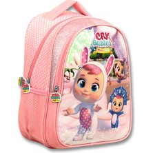 Famebag Cry Barbies Tavşan Kulaklar Ilk ve Ortaöğretim Okul Çantası Beslenme Çantası ve Kalem Çantası Seti