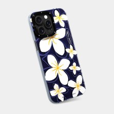 YoungKit Apple iPhone 14 Pro Max Uyumlu Kılıf Magsafe Özellikli Sunshine Tasarımlı Youngkit Smile Serisi Lacivert
