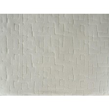 Gümüşsuyu Deco Geo Geometrik Antitoz Krem Halı