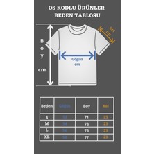 Book OrBook Xoxo Tatlı Tilki Oversize Çift Iplik Dokumalı %100 Pamuk Premium T-Shirt