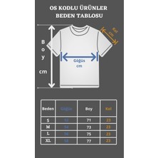 Book OrBook Tigodile Oversize Çift Iplik Dokumalı %100 Pamuk Premium T-Shirt