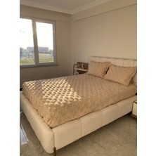 Tly Home Textiles Yatak Örtüsü Çift Kişilik Lastikli