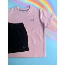 Dgk Collection Dgk Fit 2'li Kız/erkek Çocuk Takımı %100 Cotton Balıksırtı Jakarlı