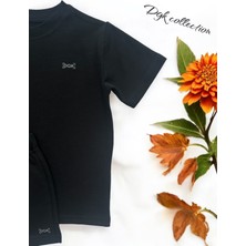 Dgk Collection Dgk Fit 2'li Kız/erkek Çocuk Takımı %100 Cotton Balıksırtı Jakarlı
