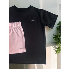 Dgk Collection Dgk Fit 2'li Kız/erkek Çocuk Takımı %100 Cotton Balıksırtı Jakarlı