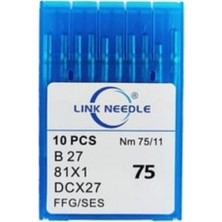 Link Needle Link DCX27 Overlok Makina Iğnesi 11 No (10 Adet)