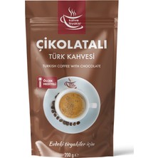 Kahve Tiryakisi Çikolatalı Türk Kahvesi 200 gr Paket