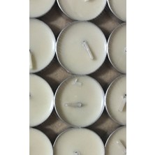 Inia Home Tealight Mum 50 Li 4 Saat Yanan Buhurdanlık Parti ve Özel Günler Için