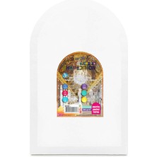 Hobi Market Art Shapedition Rustik Şekilli Tuval 40X25 Cm.