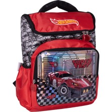 Famebag Hot Wheels Ilk ve Ortaöğretim Okul Çantası Beslenme Çantası ve Kalem Çantası Seti