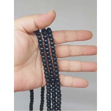 Yaşam Tohumu Ahşap Dizi 5.5*7mm Siyah (51638)