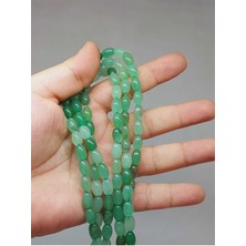 Yaşam Tohumu Aventurin Taşı Arpa Kesim Dizi 6*8.5mm (49980)