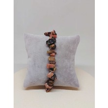 Yaşam Tohumu Rodonit Taşı Iri Taşlar Bileklik (52276)