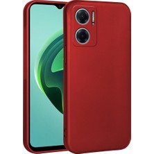 FUJİMAX Xiaomi Redmi Note 11E Kılıf Lüx Ince Mat Renkli Pürüzsüz Yumuşak Soft Silikon Telefon Kılıfı