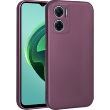 FUJİMAX Xiaomi Redmi Note 11E Kılıf Lüx Ince Mat Renkli Pürüzsüz Yumuşak Soft Silikon Telefon Kılıfı