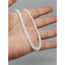 Yaşam Tohumu Avustralya Opal Taşı Kolye Yansımalı Renkler 43 Karat Çelik Kapama (51276)