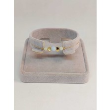 Yaşam Tohumu Akuamarin Taşı Tasarım Bileklik (52068)