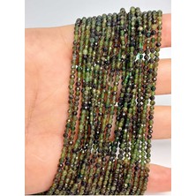 Yaşam Tohumu Bileklik Boy Yeşim Taşı Dizi 2mm (45412) Yarım Dizi (17CM Uzunluğundadır)