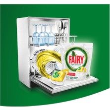 Fairy Hepsi Bir Arada 60 Yıkama Bulaşık Makinesi Deterjanı Kapsülü Limon Kokulu