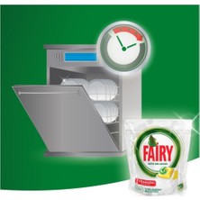 Fairy Hepsi Bir Arada 60 Yıkama Bulaşık Makinesi Deterjanı Kapsülü Limon Kokulu