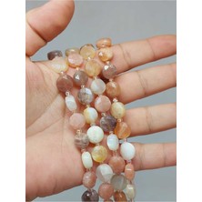 Yaşam Tohumu Güneş Taşı 5.5*9.5mm Dizi (51482)