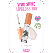 Note Callista Vivid Shine Lipgloss Nemlendiricili Dudak Parlatıcısı 100 Crystal Clear - Şeffaf