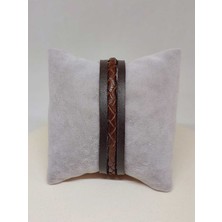 Yaşam Tohumu Deri Otantik Erkek Bileklik (51986)