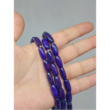 Yaşam Tohumu Ahşap Silindir Kesim Dizi 7*14MM Mor (51426)