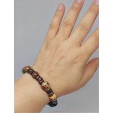 Yaşam Tohumu Ahşap Tasarım Unisex Otantik Bileklik (1ADET) (51460)