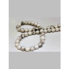 Yaşam Tohumu Çeyrek Dizi (9cm Uzunluğundadır!) Havlit Taşı Çeyrek Dizi 8mm