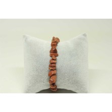 Yaşam Tohumu Yıldız Taşı Kahverengi Küçük Taşlar Bileklik (22230)