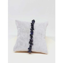 Yaşam Tohumu Yıldız Taşı Lacivert Küçük Taşlar Bileklik (52144)