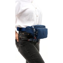 Yogıı Halls Model Unisex Klinkır Kumaş Su Geçirmez Ayarlanan Bel Çapraz Kol El ve Omuz Çantası Çok Cepli