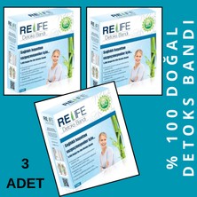 Relife 3 Adet  Relife Detoks Bandı Natural %100 Doğal Ürün