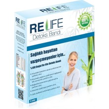 Relife 3 Adet  Relife Detoks Bandı Natural %100 Doğal Ürün