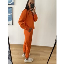Myrum Butik Oranj Ultra Premium Eşofman Takımı