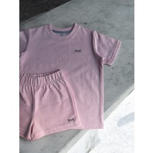 Dgk Collection Dgk Fit 2'li Kız/erkek Çocuk Takımı %100 Cotton Balıksırtı Jakarlı
