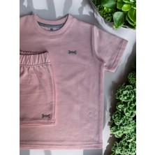 Dgk Collection Dgk Fit 2'li Kız/erkek Çocuk Takımı %100 Cotton Balıksırtı Jakarlı