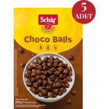 Schar Choco Balls Glutensiz Çikolata Kaplı Mısır Gevreği 250 gr (5 Adet)